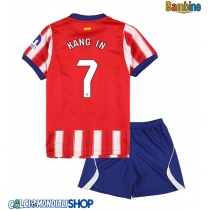 Maglie da calcio Atletico Madrid Lee Kang-in #7 Prima Maglia Bambino 2026-27 Manica Corta + Pantaloni corti)